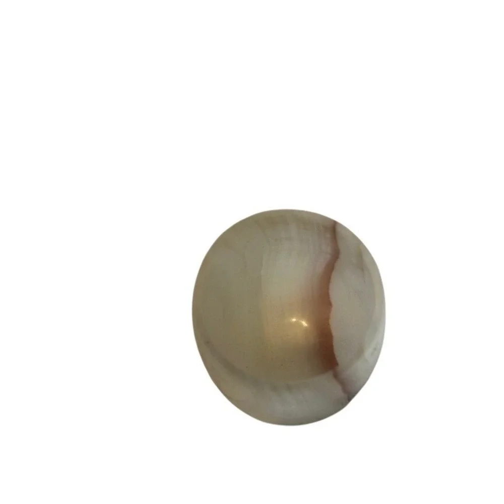 Vintage carved banded‎ onyx Goblet .